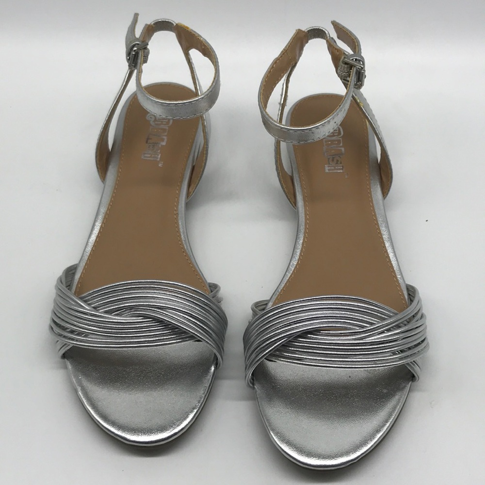 Silver Women's Heels Sandals